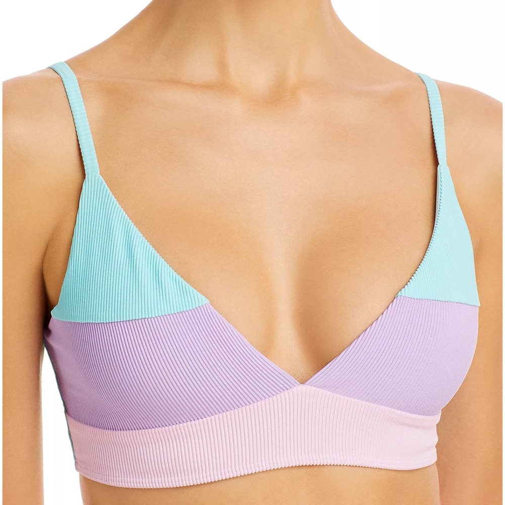 Beach Riot Riza Top - Pastel Colorblock